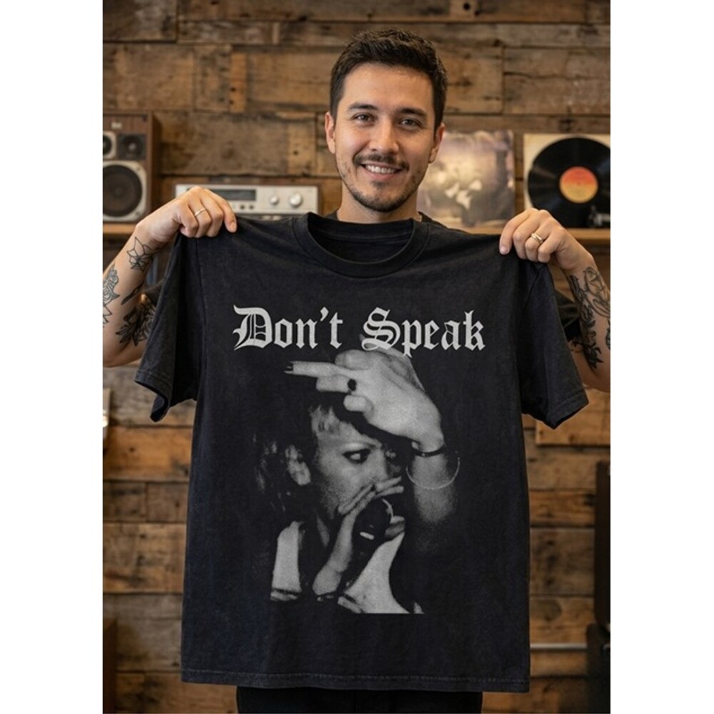 Vintage No Doubt Don't Speak Graphic Tee Retro Gwen Stefani Y2K Shirt